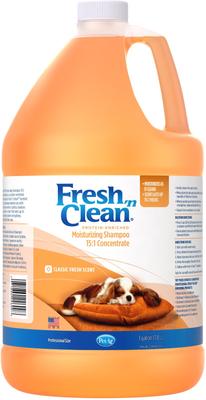 Fresh 'n Clean Moisturizing Dog Shampoo, Classic Fresh Scent, 15:1 Concentrate, 1-gal bottle