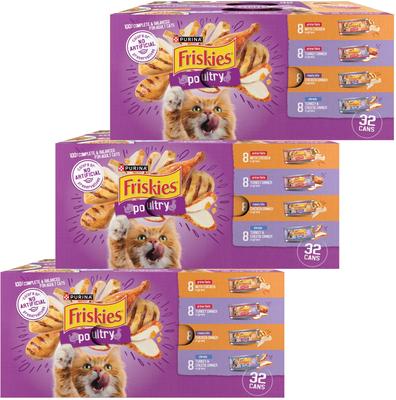 Poultry Adult Chicken & Turkey in Gravy Variety Pack Canned Cat Food, 5.5-oz can, case of 96