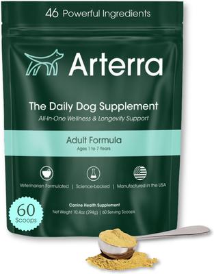 The Daily Dog Supplement Powder Multivitamin for Adult Dogs, 30 Scoops