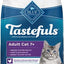 Bundle: Blue Buffalo Healthy Aging Chicken & Brown Rice Recipe Mature Dry Food + Tastefuls Chicken Entrée Mature Cats Pate Wet Cat Food
