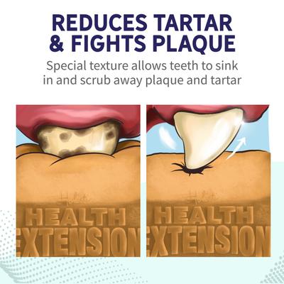 Peanut Butter Flavored Medium Dental Dog Treats, 8 count