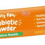 Probiotic Powder Pumpkin Flavored Gut Flora & Digestive Aid Supplement for Dogs, 30 count