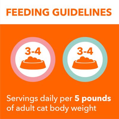 Perfect Portions Healthy Adult Salmon Tuna Variety Pack Grain-Free Pate Wet Cat Food, 2.6-oz tray, case of 24