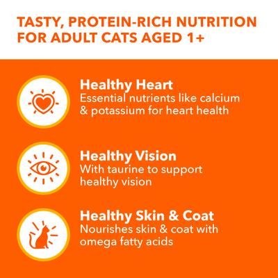 Perfect Portions Healthy Adult Salmon Tuna Variety Pack Grain-Free Pate Wet Cat Food, 2.6-oz tray, case of 24