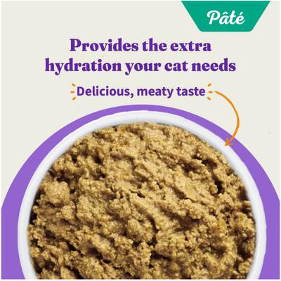 Adult Grain-Free Pate Turkey Recipe Wet Cat Food, 5.5-oz can, case of 12