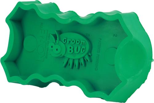 GroomBug Cat Brush, Green, Medium