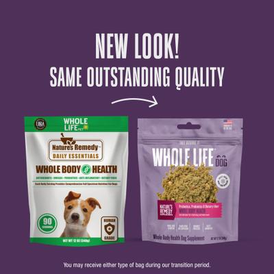 Nature's Remedy Whole Body Health Whole Freeze-Dried Dog Treats, 12-oz bag