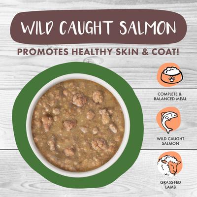 Classic Cat Stewy Lewis Lamb, Chicken & Salmon in Gravy Stew Canned Cat Food, 5.5-oz can, case of 8