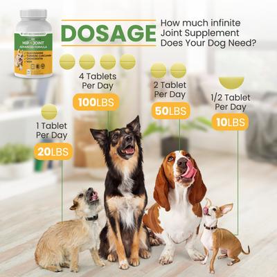 Hip & Joint Advanced Formula Beef Liver Flavor Dog Supplement, 90 count