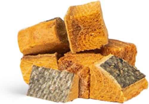 Wild Caught Salmon Grain-Free Freeze-Dried Dog Treats, 3-oz bag
