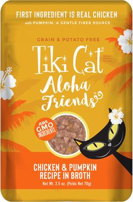 Aloha Friends Variety Pack Grain-Free Wet Cat Food, 2.5-oz pouch, case of 12