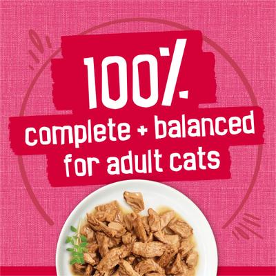 Prime Filets with Salmon & Beef in Sauce Canned Cat Food, 5.5-oz, case of 24