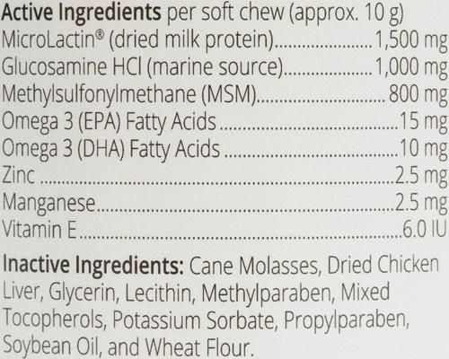 Canine Joint Plus Soft Chew Dog Supplement, 60 count