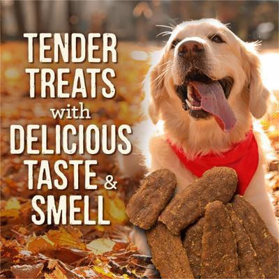 Slow Cooked BBQ Chicken Memphis Style Glazed Tenders Jerky Dog Treats, 10-oz pouch