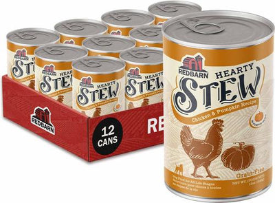 Grain-Free Chicken & Pumpkin Stew Wet Dog Food, 12-oz can, case of 12