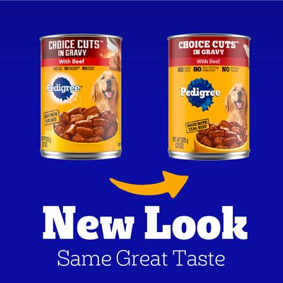 Bundle: Pedigree Choice Cuts in Gravy with Beef + Country Stew Canned Dog Food