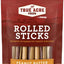 Rawhide-Free Rolled Sticks Peanut Butter Flavor Dog Treats, 10 count