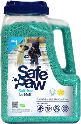 Bundle: Winter Paw Protection Starter Kit - Safe Paw Ice Melt, Musher's Secret Paw Protection Wax, Pawz Dog Boots, X-Small