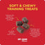 Mini Trainers Smoky Beef Soft & Chewy Dog Treats, 12-oz pouch