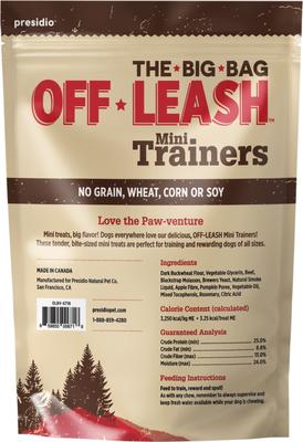 Mini Trainers Smoky Beef Soft & Chewy Dog Treats, 12-oz pouch