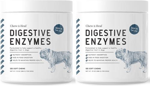 Digestive Enzymes & Probiotics Supplement for Dogs, 240 count
