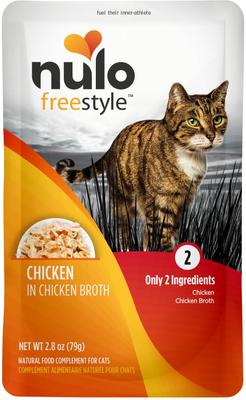 FreeStyle Chicken & Salmon in Broth Cat Food Topper, 2.8-oz, case of 24