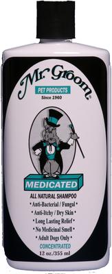 Medicated Dog Shampoo, 12-fl oz bottle, bundle of 2