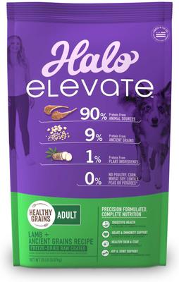 Elevate Healthy Grains Lamb Recipe Dry Dog Food, 20-lb bag