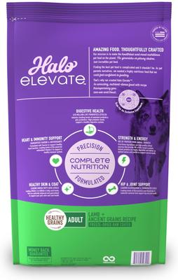 Elevate Healthy Grains Lamb Recipe Dry Dog Food, 20-lb bag