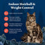 Bundle: Blue Buffalo Wilderness Indoor Hairball & Weight Control Chicken Recipe Grain-Free Dry Cat Food, 11-lb bag + Blue Buffalo Bursts with Savory Seafood Cat Treats, 12-oz tub