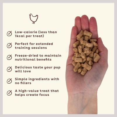 Bundle: Pupford Beef Liver + Chicken Training Freeze-Dried Dog Treats
