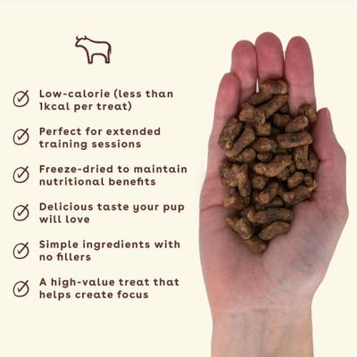 Bundle: Pupford Beef Liver + Chicken Training Freeze-Dried Dog Treats
