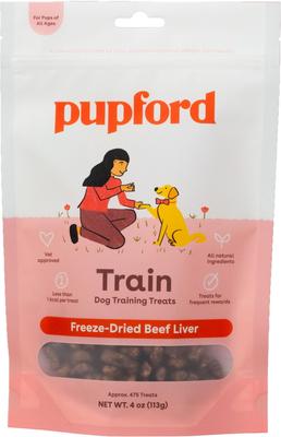 Bundle: Pupford Beef Liver + Chicken Training Freeze-Dried Dog Treats