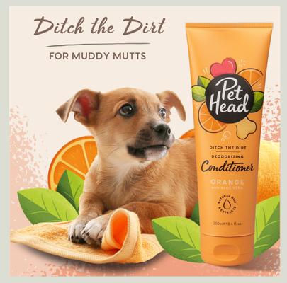 Ditch The Dirt Dog Conditioner, 8.4-fl oz bottle