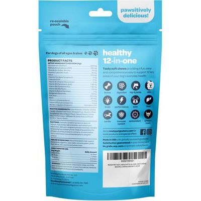 Suplemento saludable 12 en 1 para perros, 90 unidades