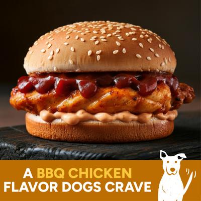 Wag More Bark Less Sliders BBQ Chicken Recipe Grain-Free Soft & Chewy Dog Treats, 8-oz bag