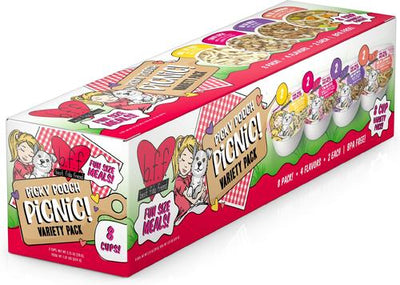 Comida húmeda para perros Best Fido Friend Fun Size Meals Picky Pooch Picnic Variety Pack, taza de 2.75 oz, caja de 8