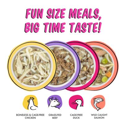 Best Fido Friend Fun Size Meals Picky Pooch Picnic Variety Pack Wet Dog Food, 2.75-oz cup, case of 8