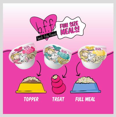 Best Fido Friend Fun Size Meals Picky Pooch Picnic Variety Pack Wet Dog Food, 2.75-oz cup, case of 8