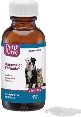 Aggression Formula Homeopathic Medicine for Behavior Issues for Dogs & Cats, 1-oz jar