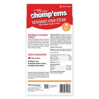 Serrano Ham Steak Dog Bone