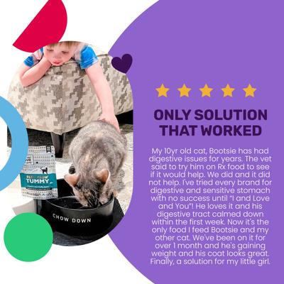 Feed Meow Tummy Tuna & Pumpkin Feast Grain-Free Chunks In Gravy Wet Cat Food, 3-oz pouch, case of 24