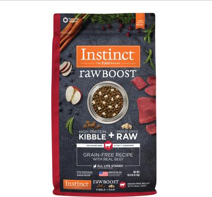 Raw Boost Adult Grain-Free Real Salmon Recipe Dry Dog Food, 19-lb bag