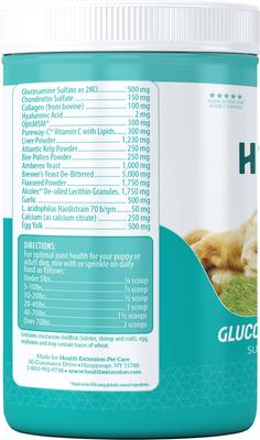 Joint Mobility Powder Dog Supplement, 1-lb jar