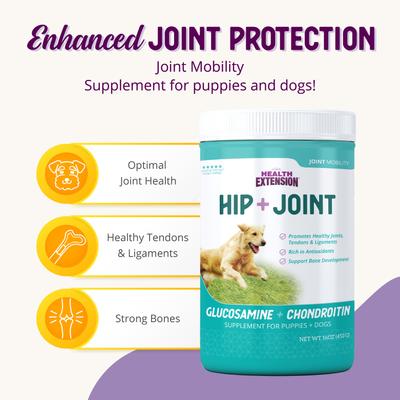 Joint Mobility Powder Dog Supplement, 1-lb jar