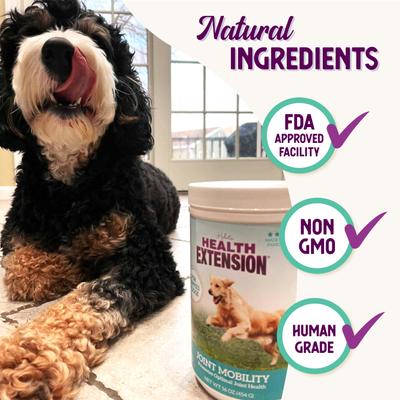 Joint Mobility Powder Dog Supplement, 1-lb jar