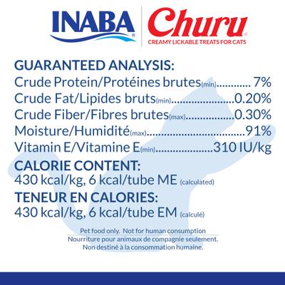 Churu - Paquete variado de mariscos y pollo, premios para lamer sin cereales para gatos, tubo de 0.5 oz, 20 unidades