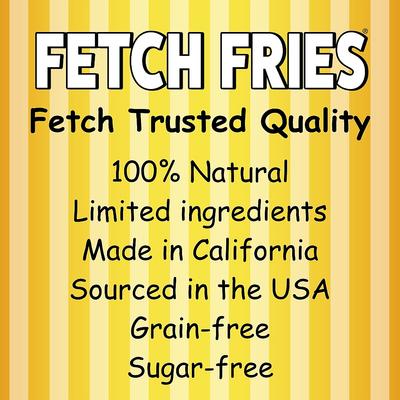 Fetch Fries Chicken & Sweet Potato Dog Treats, 16-oz bag