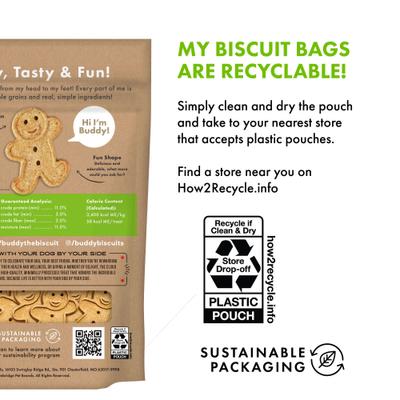 with Roasted Chicken Oven Baked Dog Treats, 3.5-lb bag