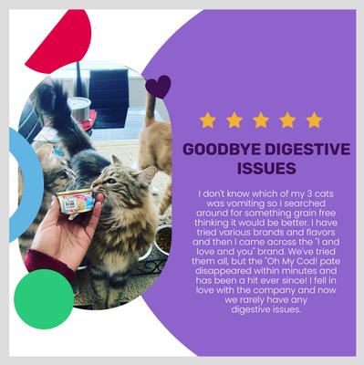 Oh My Cod! Pate Grain-Free Canned Cat Food, 5.5-oz, case of 12